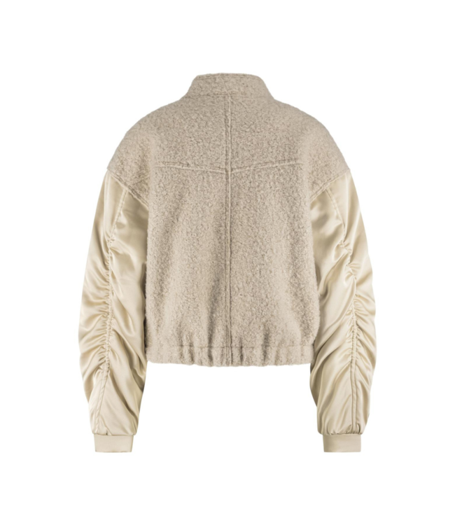 Nukus Baltimore Jacket Satin - Sand