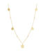 Ketting Coin & Pearl - Gold