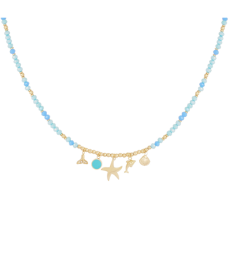 Ketting Mae - Blue