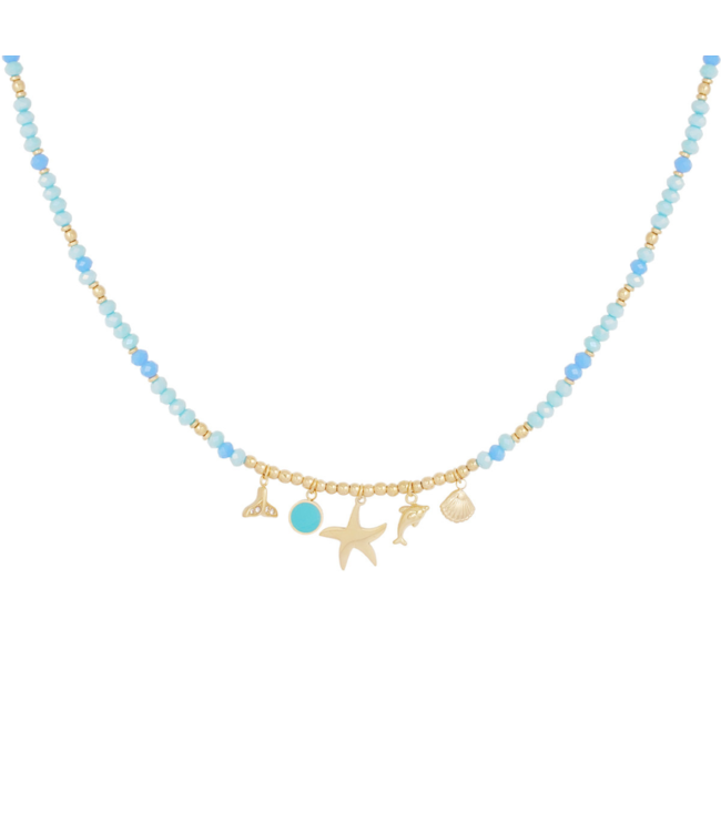 Color Club Ketting Mae - Blue