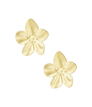 Oorbellen Petal Pop - Gold