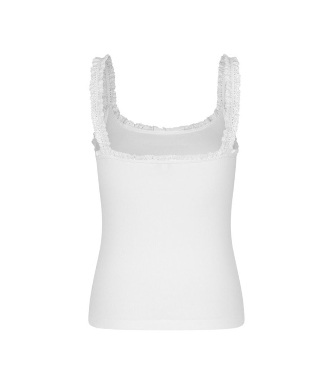 MbyM Evelyn Elinea Top - White