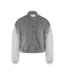 Nukus Baltimore Jacket Satin - Light Grey