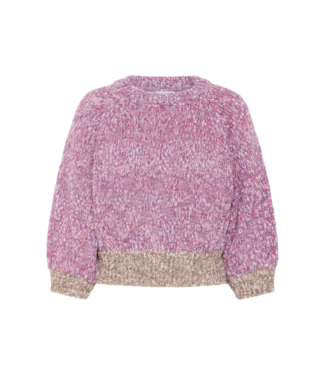 Saint Tropez Mylene Pullover - Red Violet