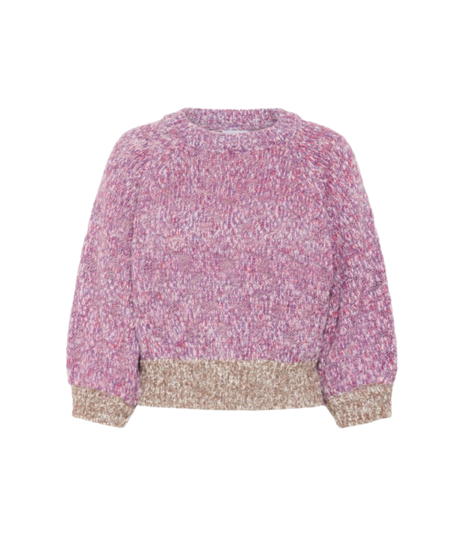 Saint Tropez Mylene Pullover - Red Violet - Pink
