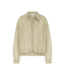 Nukus Iris Blouse Stripe - Gold/Off White