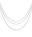 Ketting Layered Textures - Silver