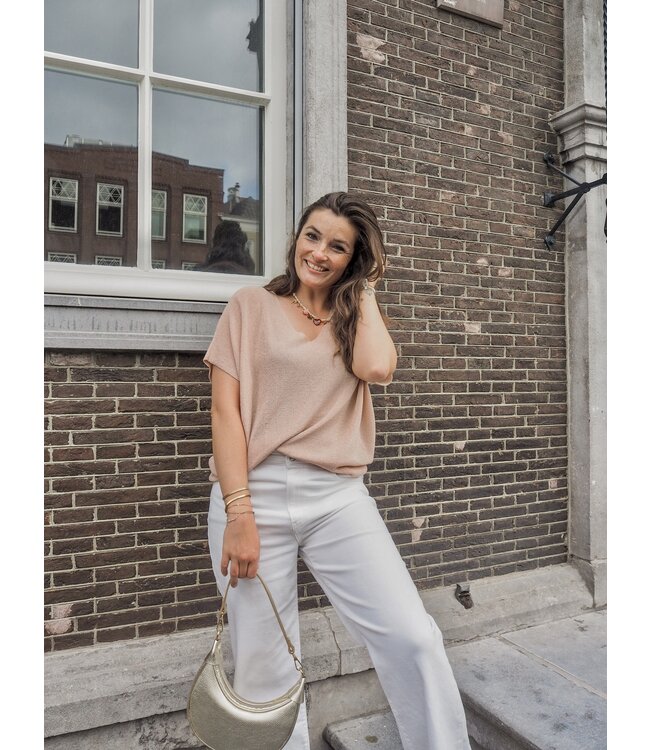 Nukus Dina Top Lurex - Dusty Pink