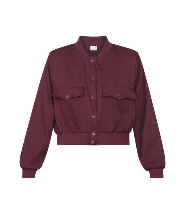 Sisters Point Garwin Jacket - Deep Bordeaux