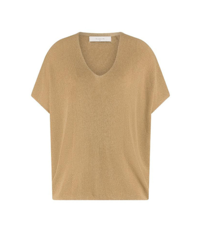 Nukus Dina Top Lurex - Camel