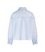 Nukus Iris Blouse Stripe - Ice/Off White