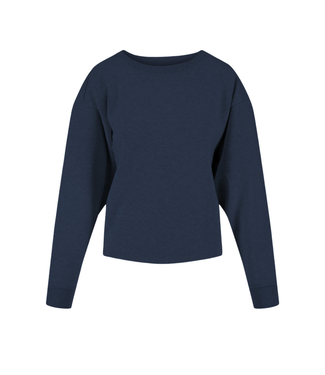 Zusss Sweater met Tekst - Navy