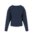Zusss Sweater met Tekst - Navy