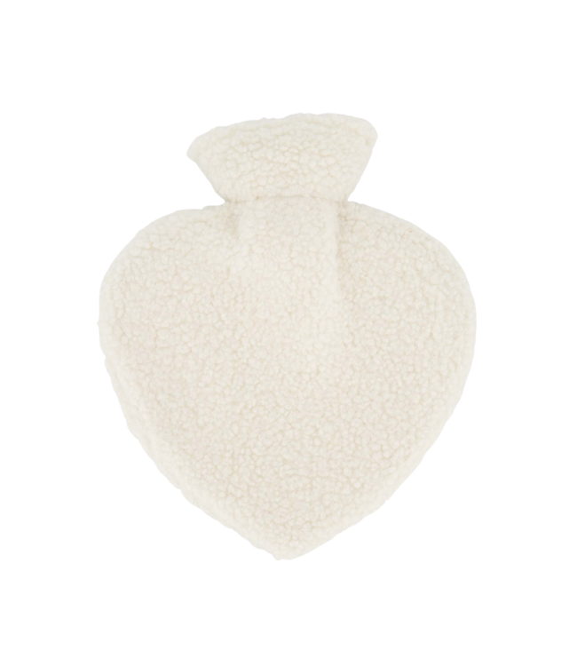 Zusss Kruik Teddy - Wit/Rood