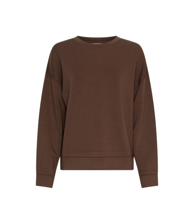 Moss Copenhagen Brionna Ima Q Sweatshirt - Slate Black