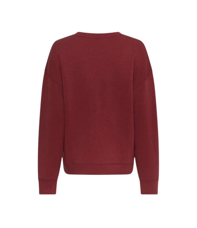 Moss Copenhagen Brionna Ima Q Sweatshirt - Syrah