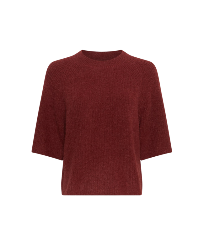 Moss Copenhagen Milania Hope 2/4 Pullover - Syrah