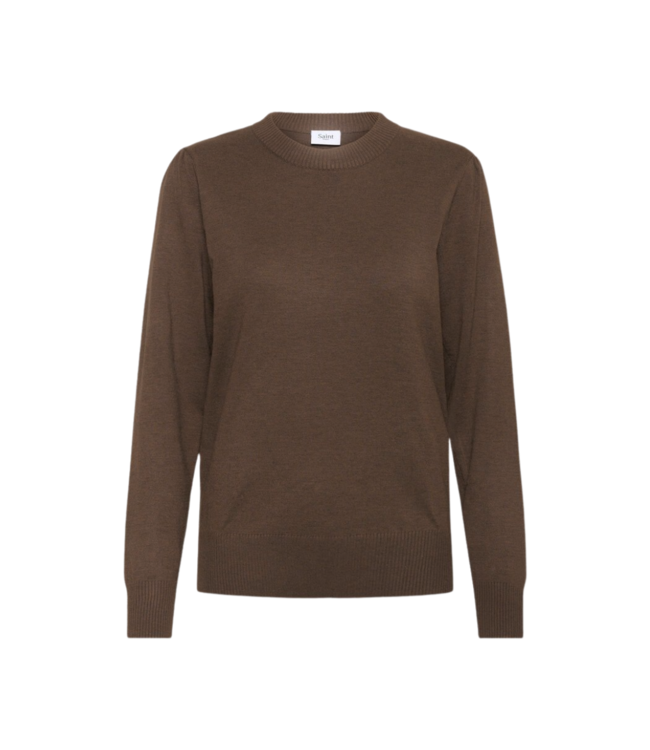 Saint Tropez Mila Pullover - Fondue Fudge Melange
