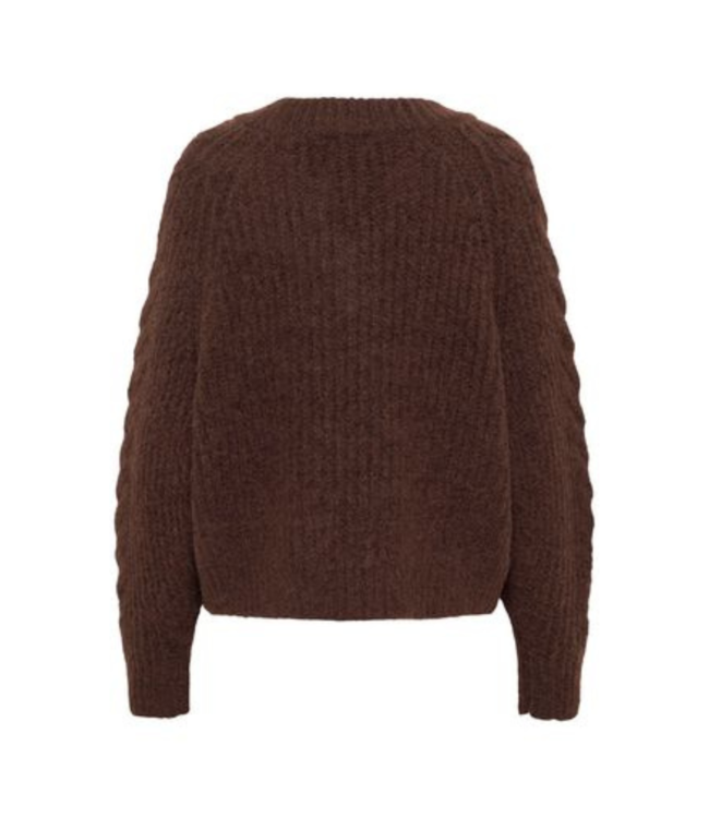 Saint Tropez Manda Pullover - Fondue Fudge Melange