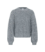 Saint Tropez Madeleine Pullover - Gunmetal Melange