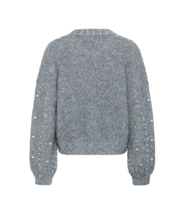 Saint Tropez Madeleine Pullover - Gunmetal Melange