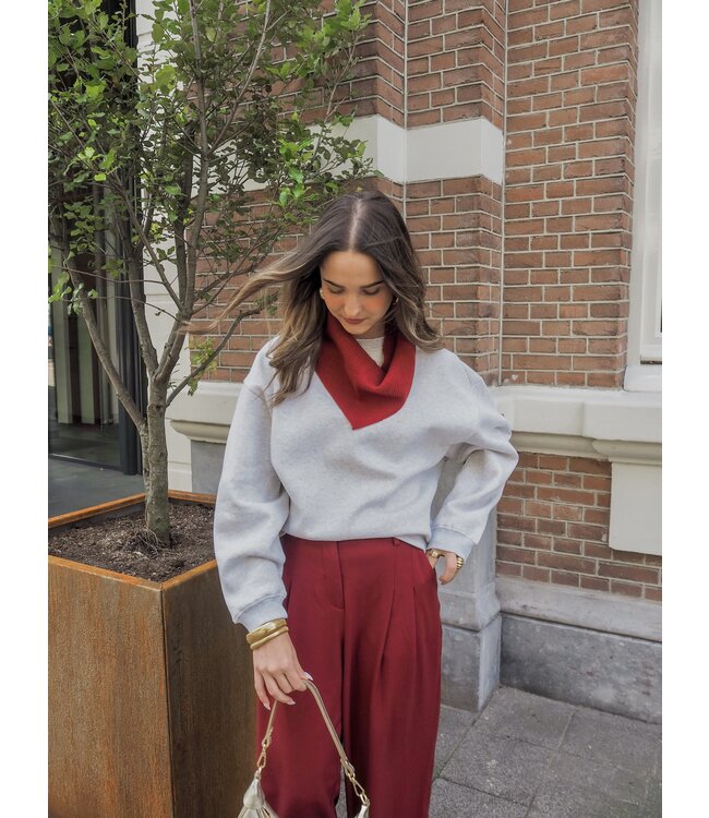 Moss Copenhagen Lowee Scarf - Rosewood