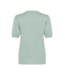 Saint Tropez Mila Short Sleeve Pullover - Blue Surf Melange