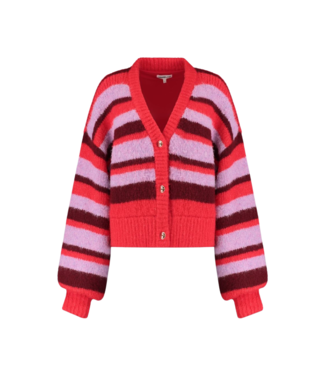 Harper & Yve Noor Cardigan - Stripe Multi Lila Love Harper & Yve Noor Cardigan - Stripe Multi Lila Love