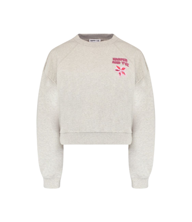 Harper & Yve Alldaydrama Sweater - Grey Melee