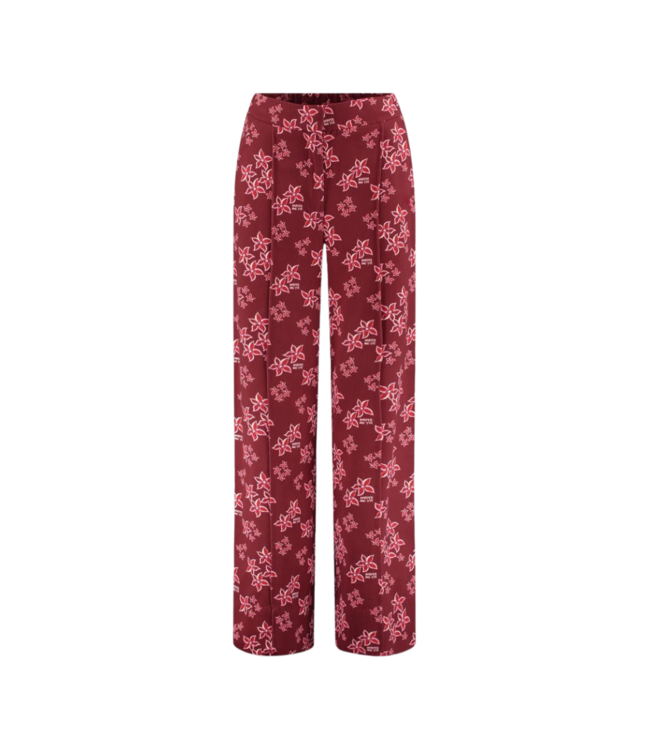 Harper & Yve Holly Pants - Pink Star/Wine Berry