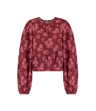 Harper & Yve Dolly Longsleeve Blouse - Pink Star/Wine Berry Harper & Yve Dolly Longsleeve Blouse - Pink Star/Wine Berry