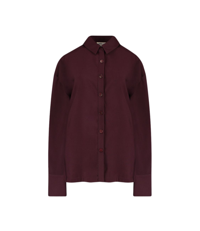 Harper & Yve Helena Longsleeve Blouse - Dark Fudge