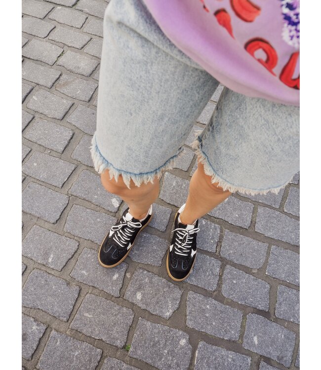 DWRS Label Mirabel Verniz - Black/Off White