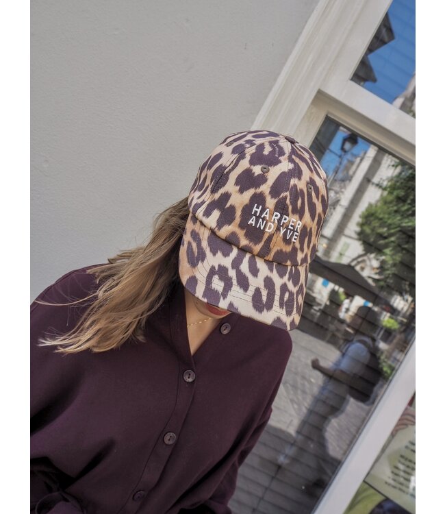 Harper & Yve Harper Cap - Lexie Leopard