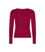 Ydence Knitted Top Devina - Fuchsia Purple/Red