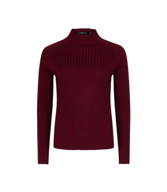 Ydence Knitted Top Kit - Burgundy