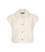Ydence Gilet Rejou - Ecru