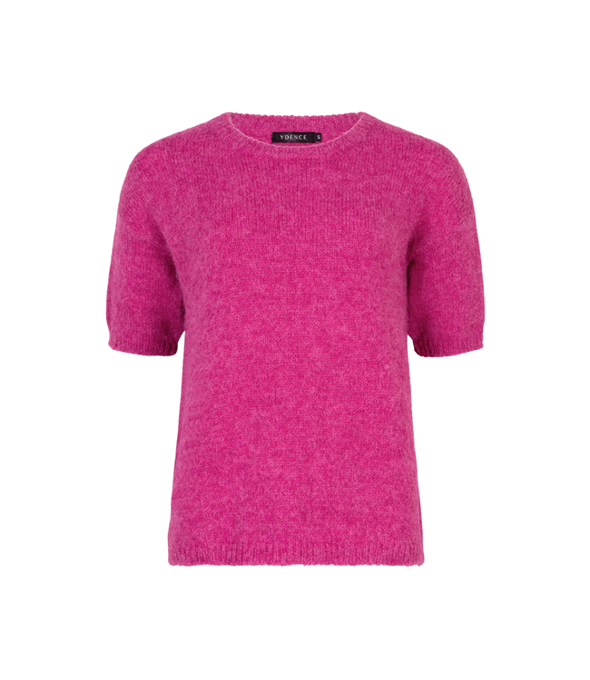 Ydence Knitted Sweater Eddie - Fuchsia Purple