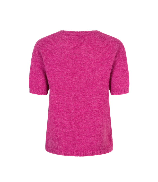 Ydence Knitted Sweater Eddie - Fuchsia Purple