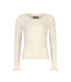 Ydence Knitted Top Shirley - Ecru