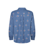 Ydence Blouse Gabia - Denim Blue