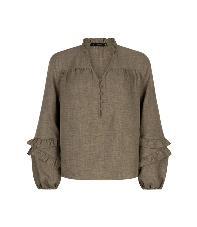 Ydence Blouse Jacky - Mud