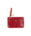 Zusss Pasjeshouder Lak Croco Structuur - Classy Red