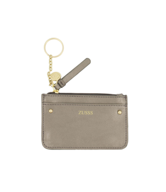 Zusss Pasjeshouder Metallic - Zilver