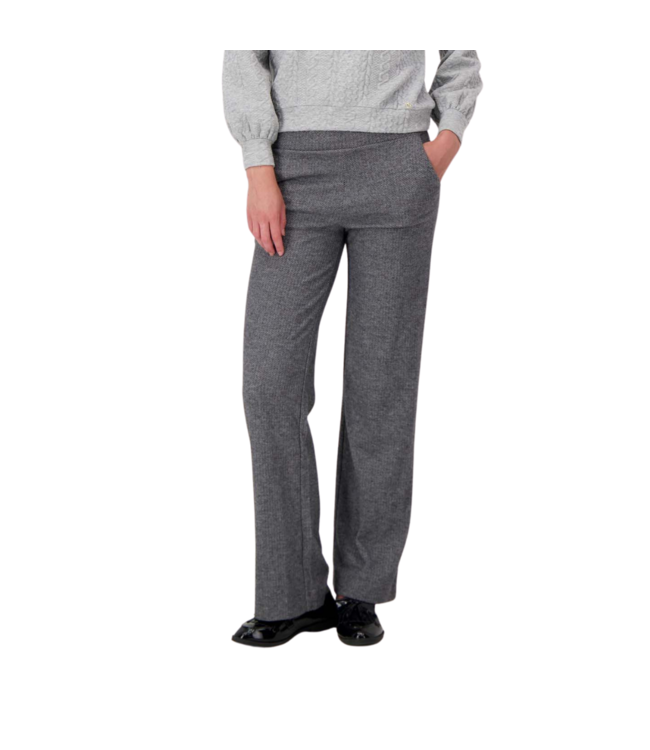 Zusss Visgraat Broek - Antracietgrijs