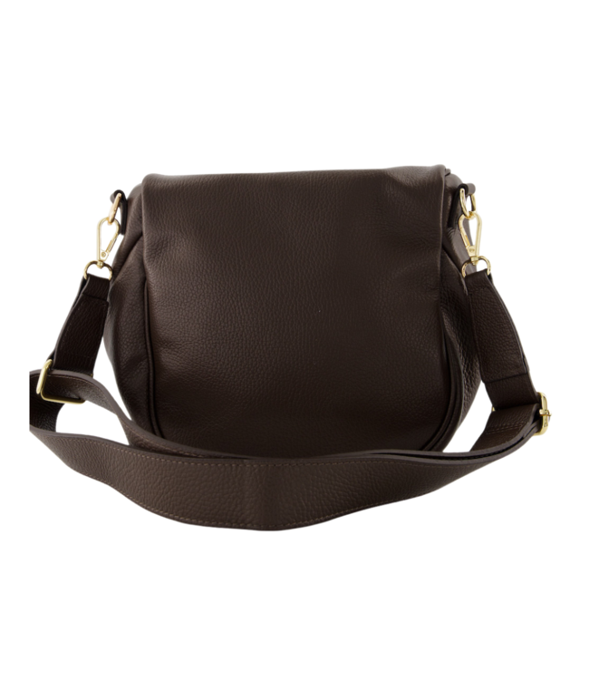 Color Club Bag Romsa - Dark Brown