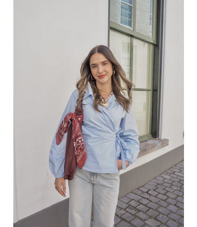 Ydence Blouse Christy - Light Blue