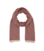 Sjaal Cassy Stripe - Bordeaux/Ecru