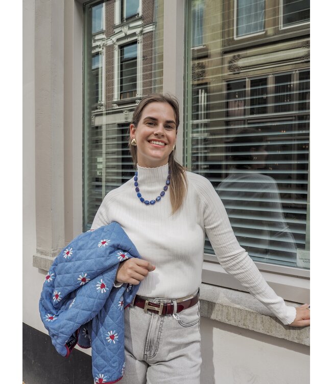 Ydence Knitted Top Kit - Off White