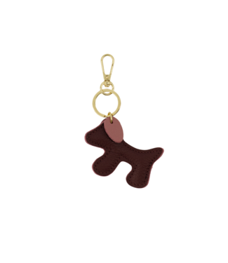 Bag Charm Bumpy - Bordeaux/Red